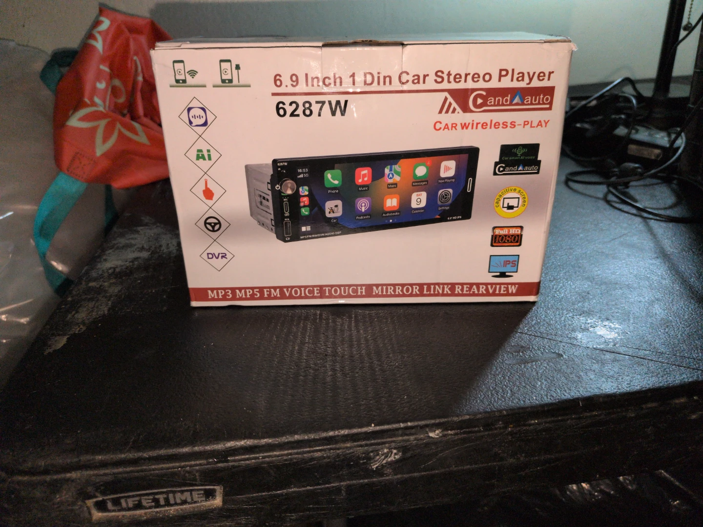 C and Auto 6287W Car Stereo Player