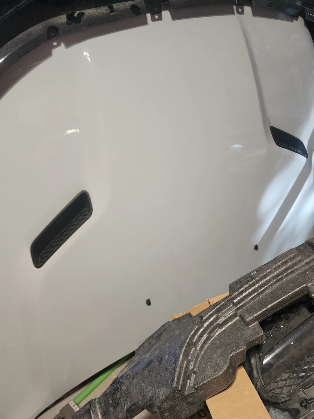 2016 dodge ram. Hood and bumber