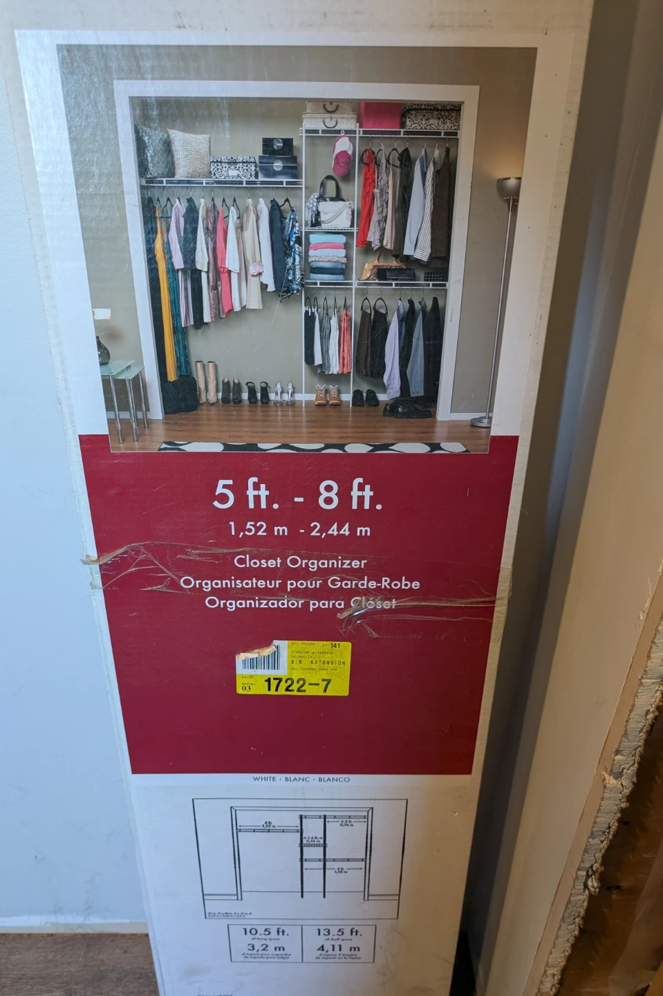 Closet Organizer - White