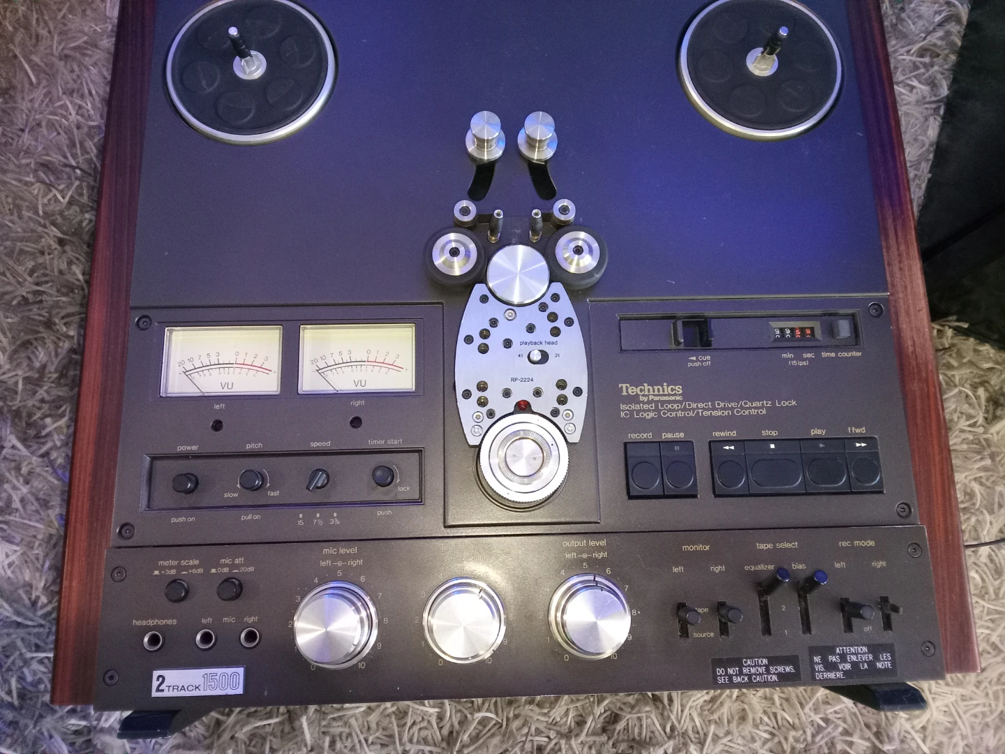 Technics RP-2224 Reel-to-Reel Tape Recorder