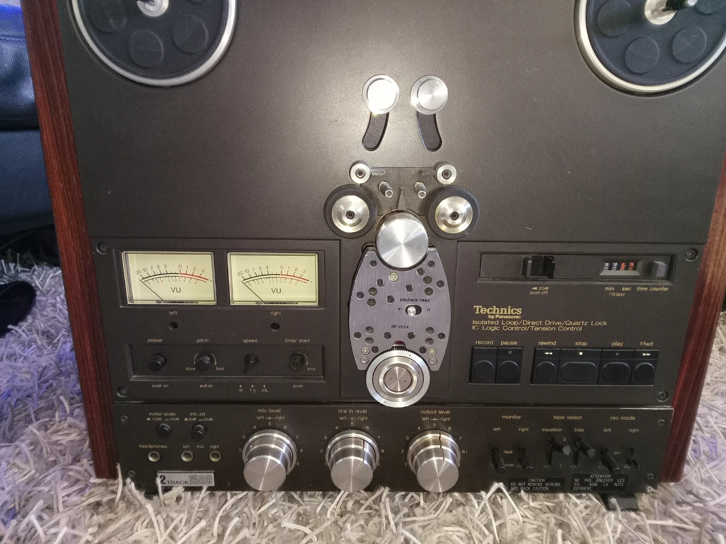Technics RP-2224 Reel-to-Reel Tape Recorder - photo 4