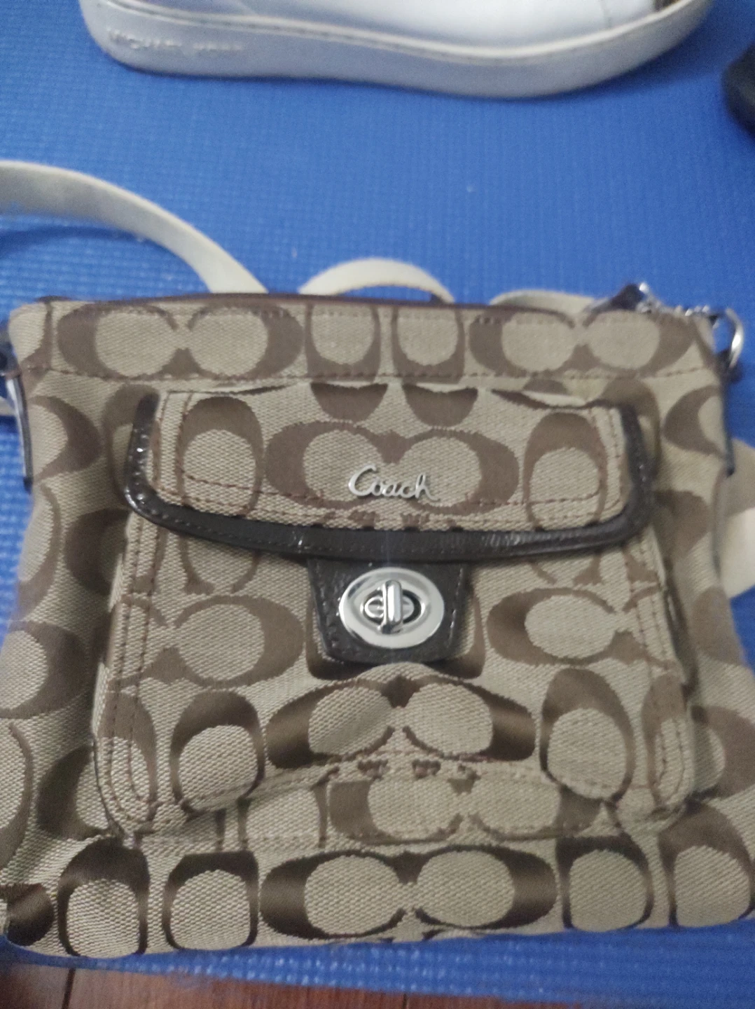 Coach Signature Canvas Crossbody Bag