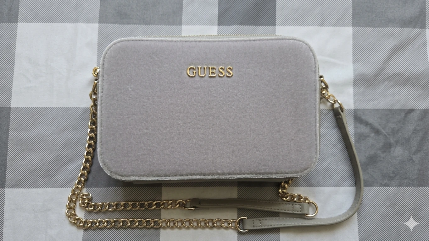 Guess Velvet Crossbody Bag