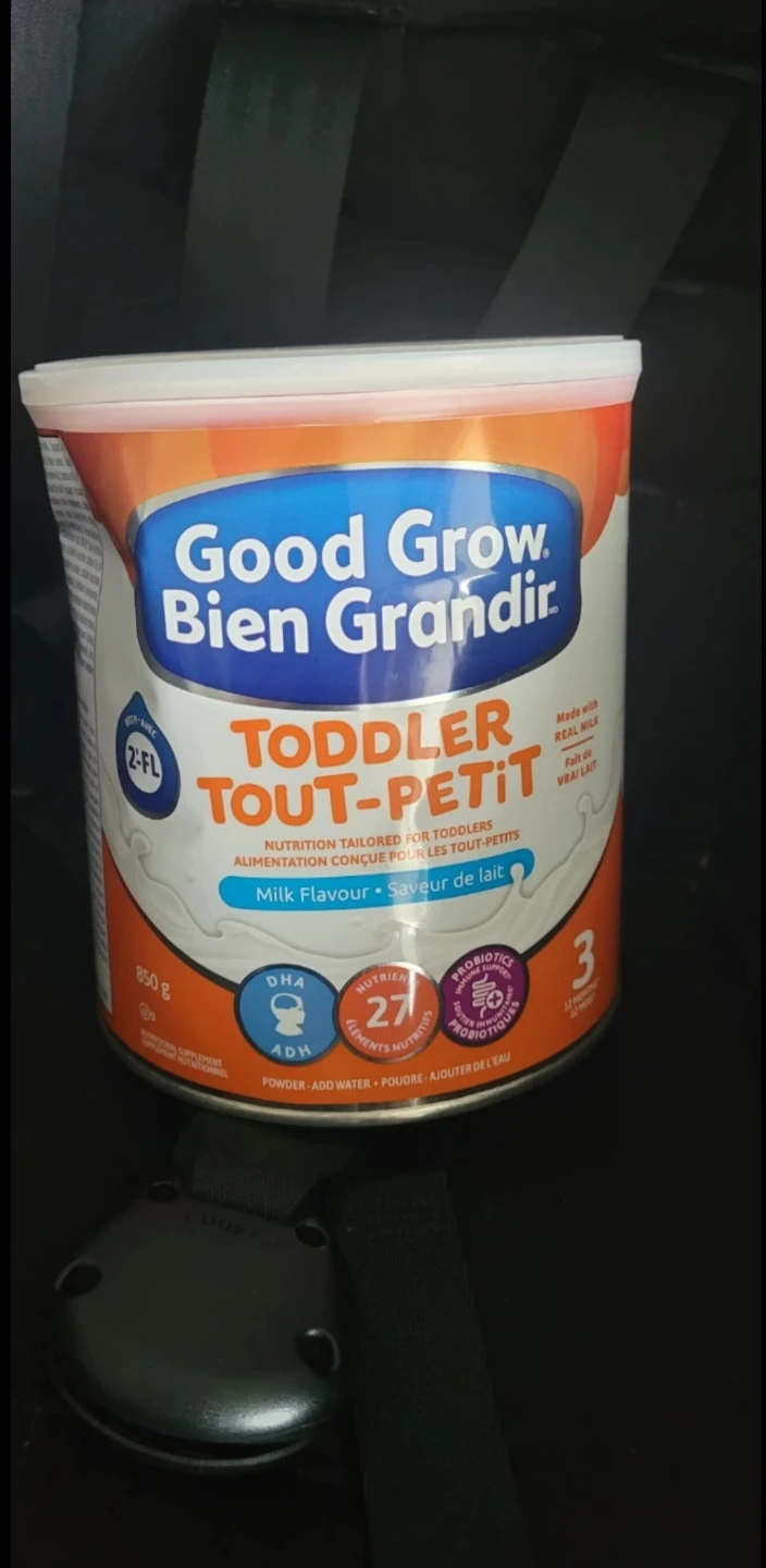 FREE Good Grow Bien Grandir Toddler Tout-Petit Milk Flavour 850g