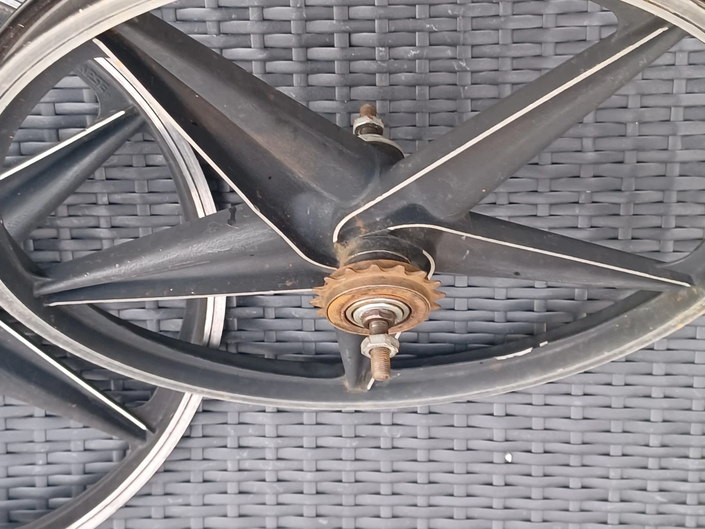 Pair of 5-Spoke Bicycle Wheels - photo 3