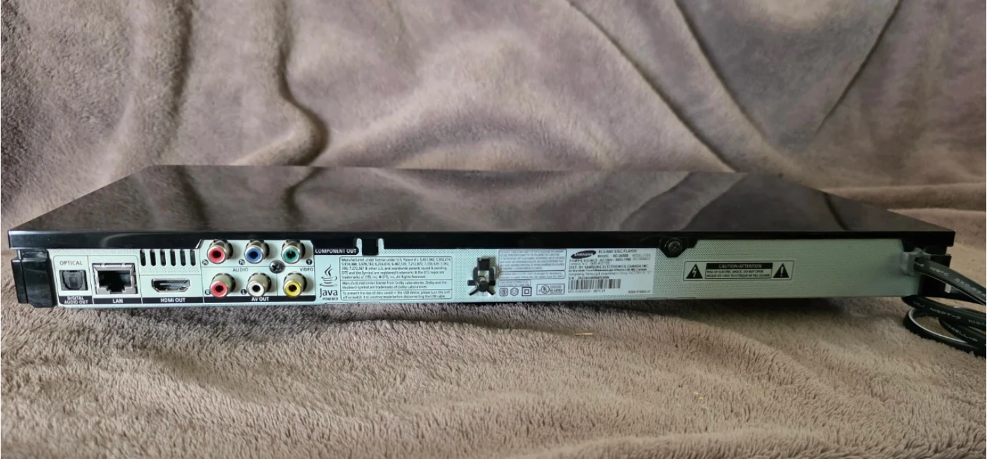 Samsung Blu-Ray 3D Disc Player BD-D6500 - photo 3