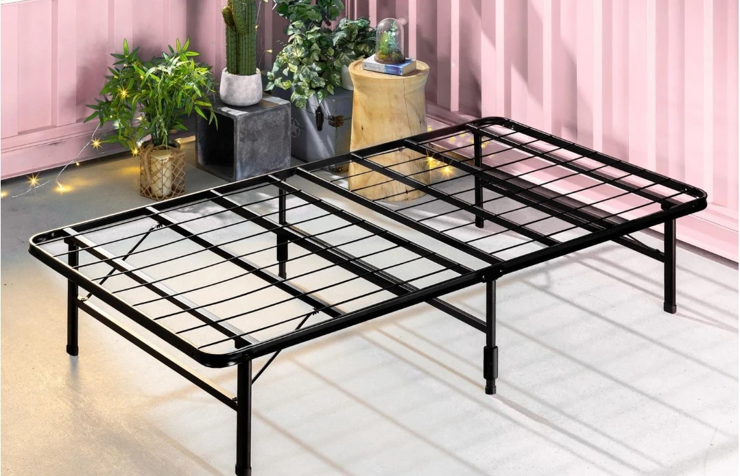 Twin Zinus Folding Bed Frame + 6-Inch Memory Foam Mattress - photo 4