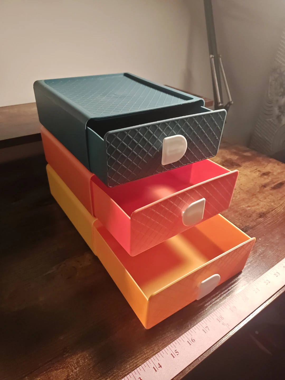 3-Drawer Organizer Stackable Storage Box - photo 3