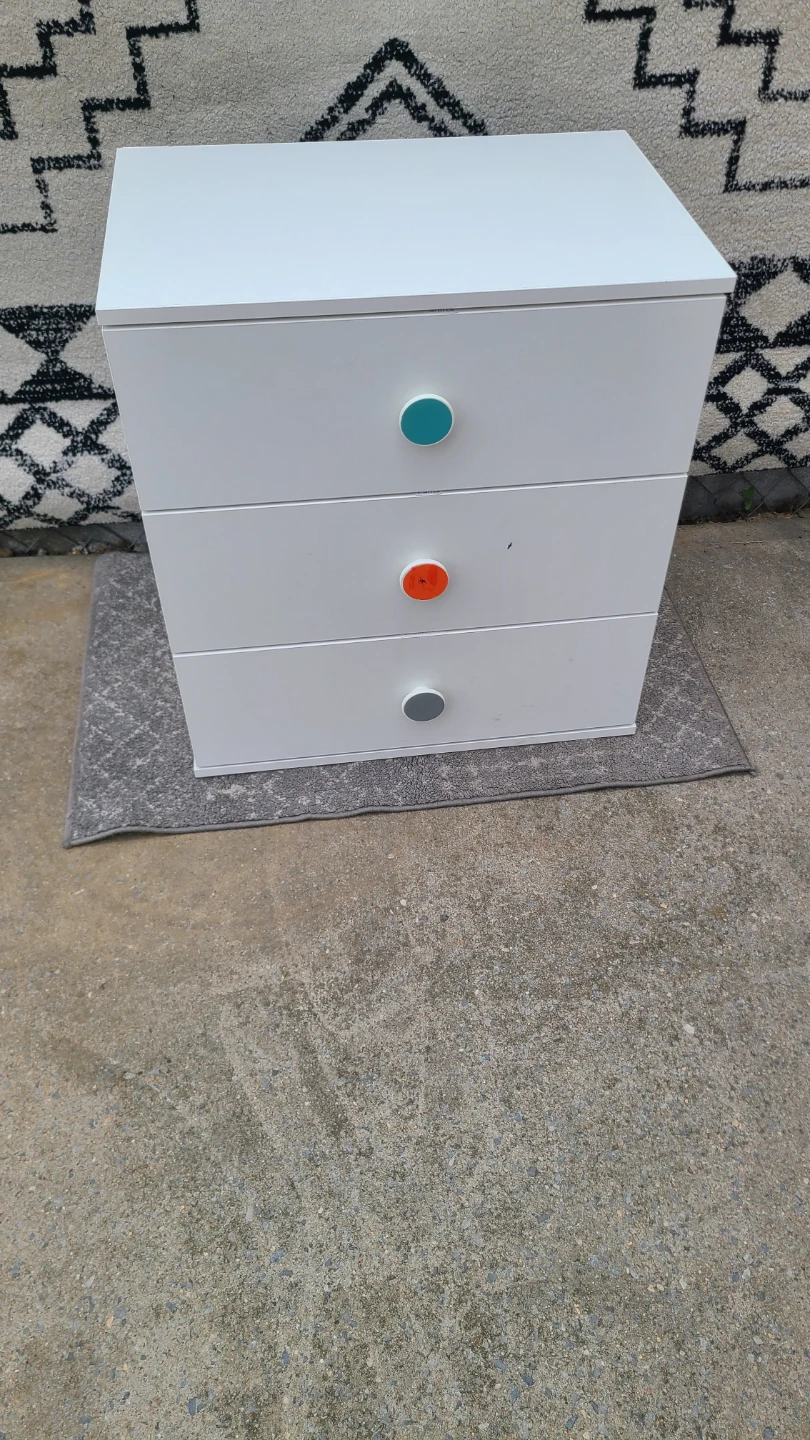 IKEA KULLEN 3-Drawer Chest - White - photo 4