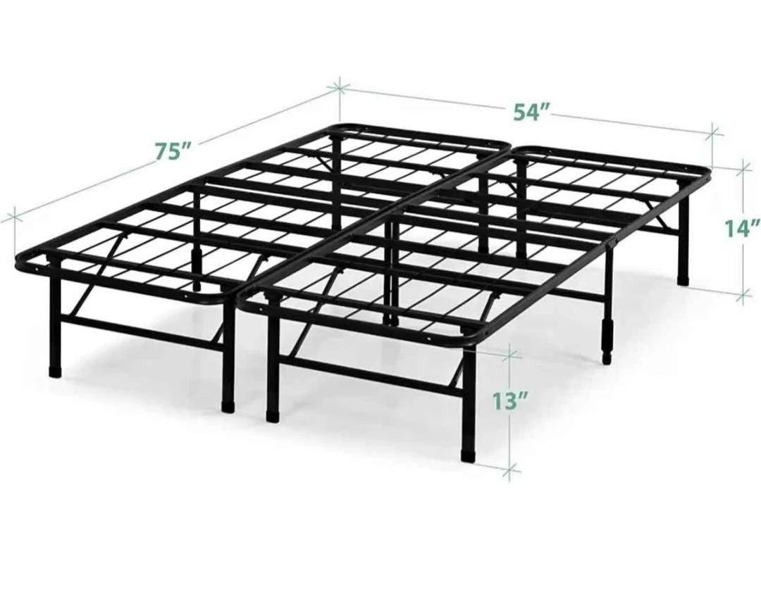 Black Metal Bed Frame - photo 2
