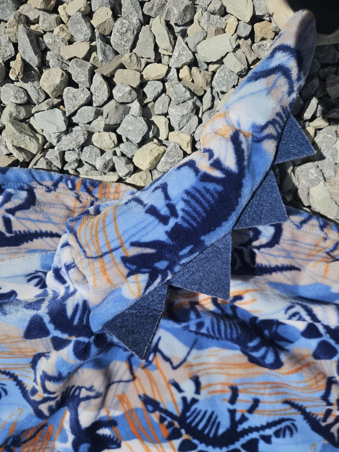 Kids Dinosaur Fleece blanket with arms and hoody - photo 4