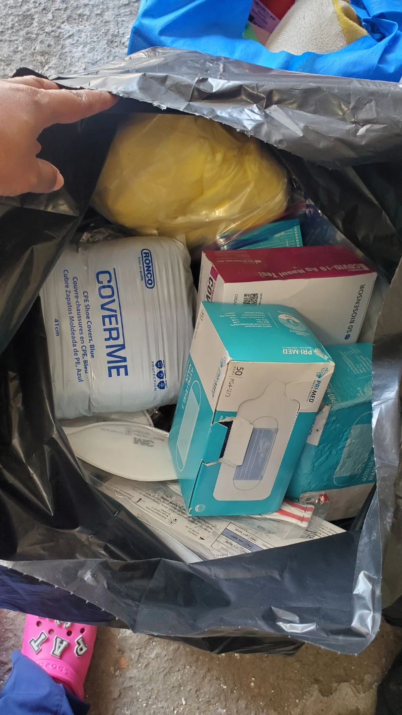 Large Garbage Bag Full of PPE- FREE!