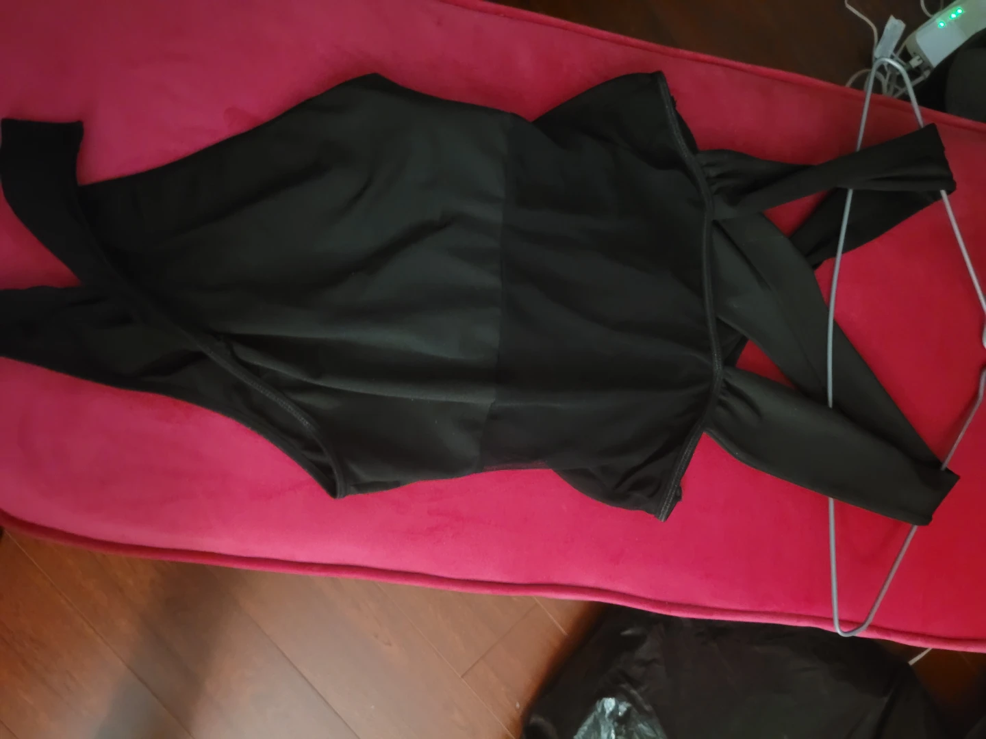 Black Halterneck Bodysuit - photo 2