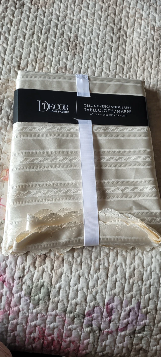 New Rectangulaire Tablecloth 60" X 84"