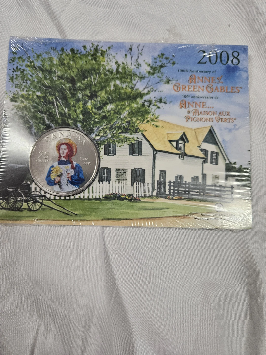 Canada 2008 Anne of Green Gables 25 Cent Coin