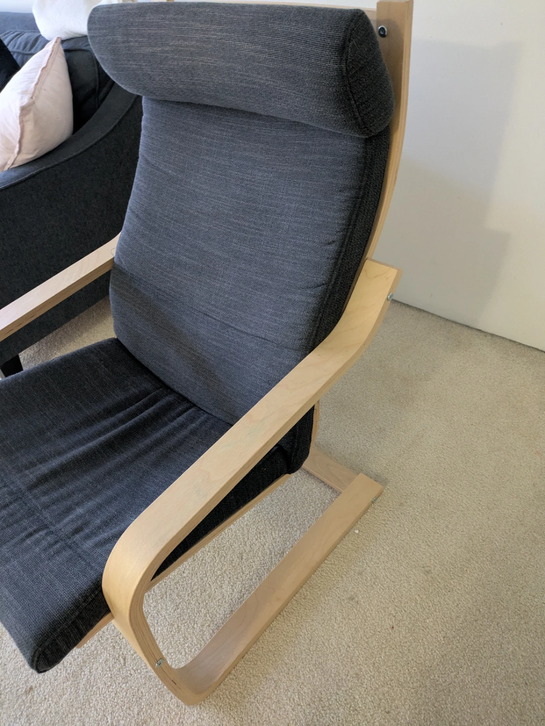 IKEA POÄNG Armchair with Cushion - photo 2