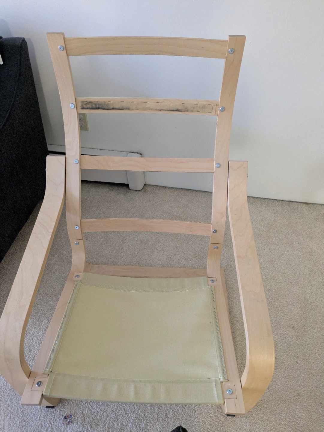 IKEA POÄNG Armchair with Cushion - photo 4
