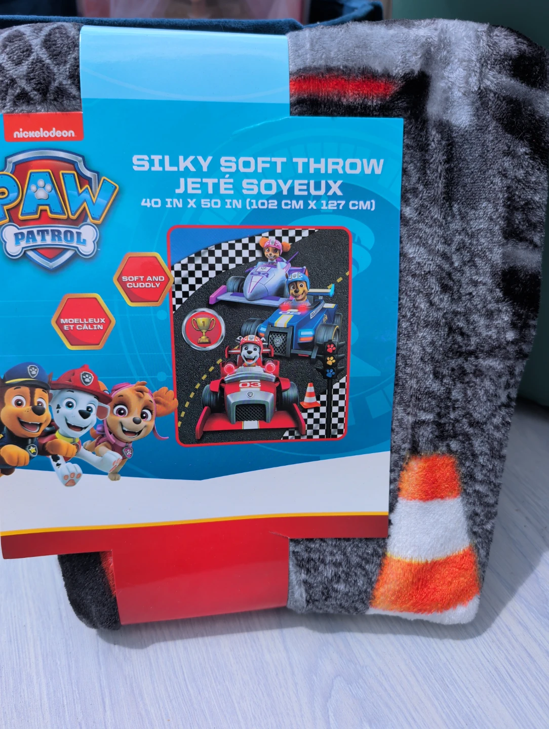 Paw Patrol Silky Soft Throw Blanket 40" x 50"