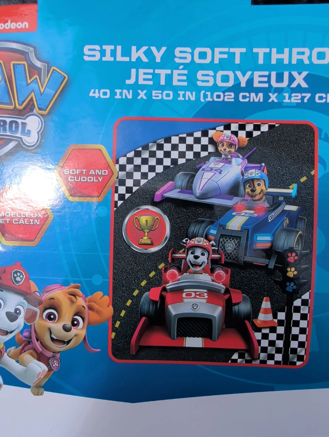 Paw Patrol Silky Soft Throw Blanket 40" x 50" - photo 3