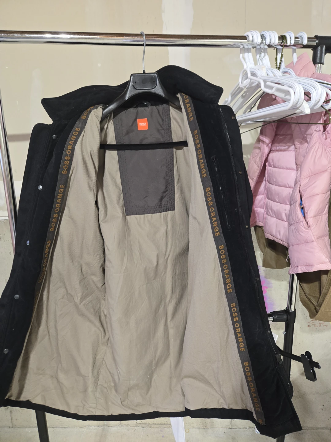 Hugo BOSS Orange Black Jacket, water/weather resistance - photo 3