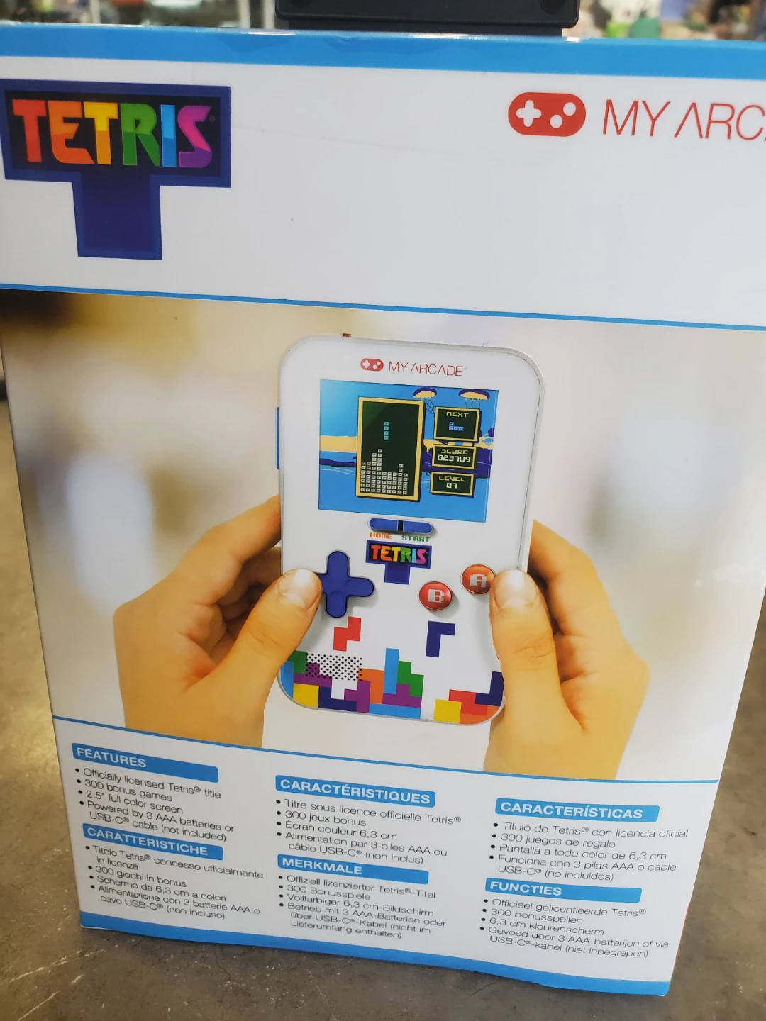 Tetris Go Gamer Portable Gaming System - photo 2
