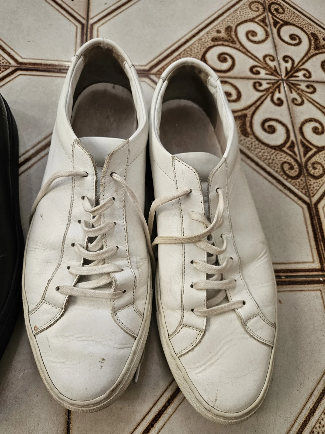 3 mens leather designer shoes size 9.5 - photo 4