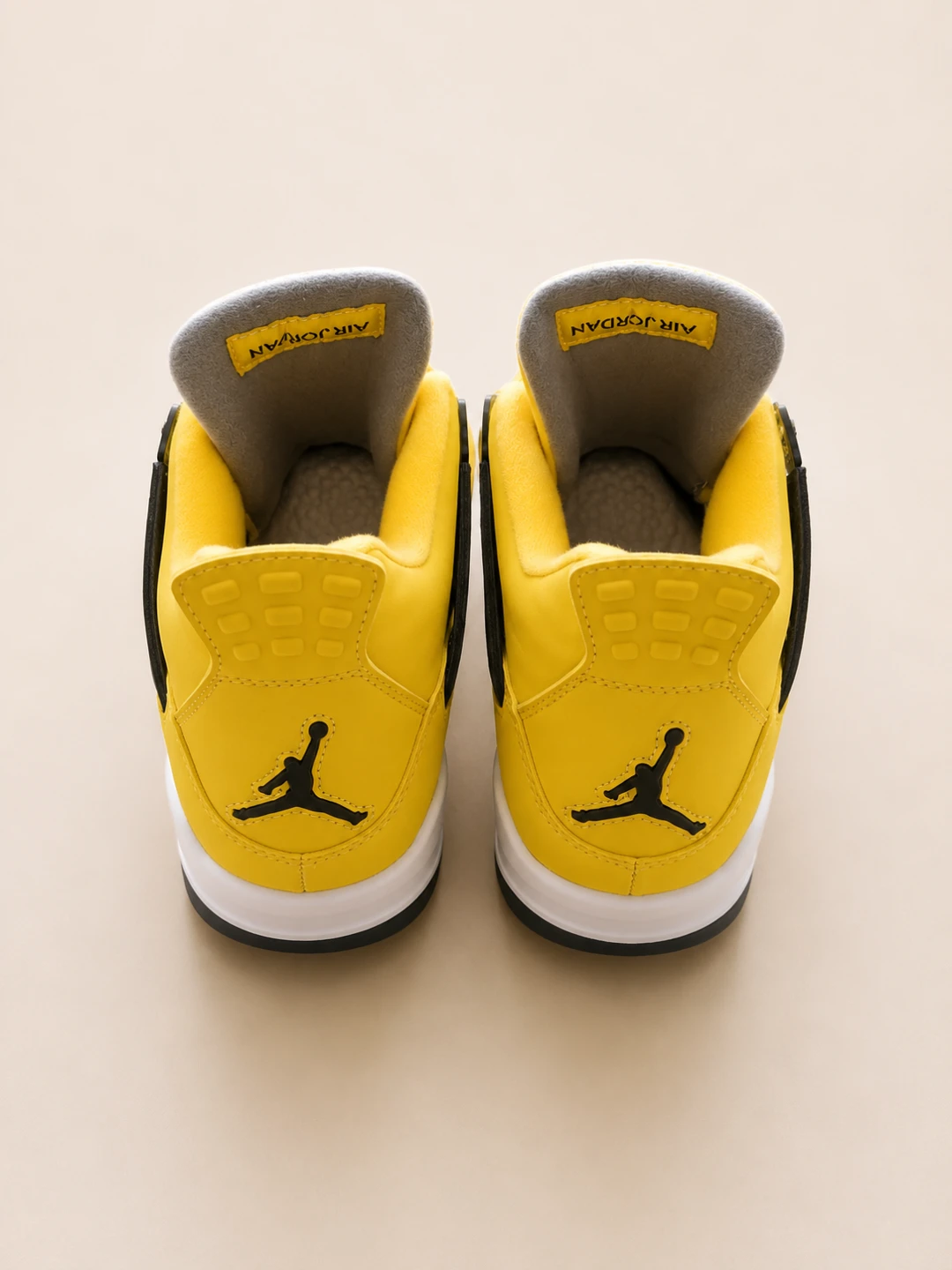 Air Jordan 4 Yellow sneakers - photo 3