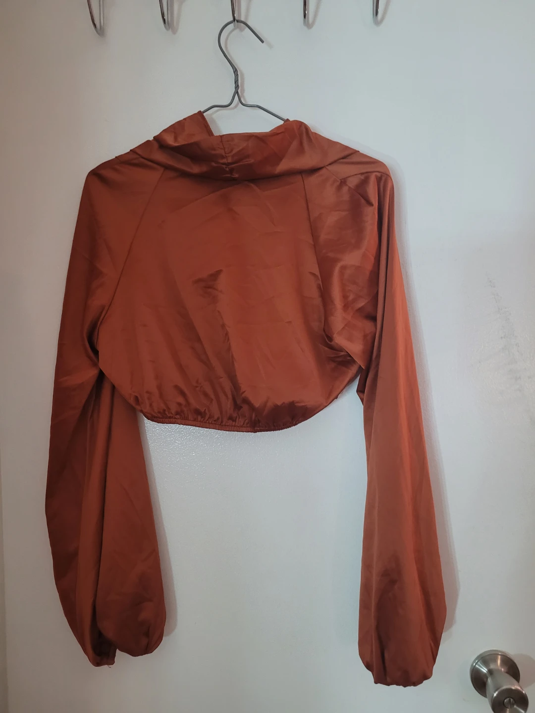 Stylish Satin crop top and Skirt mix $25 - photo 2