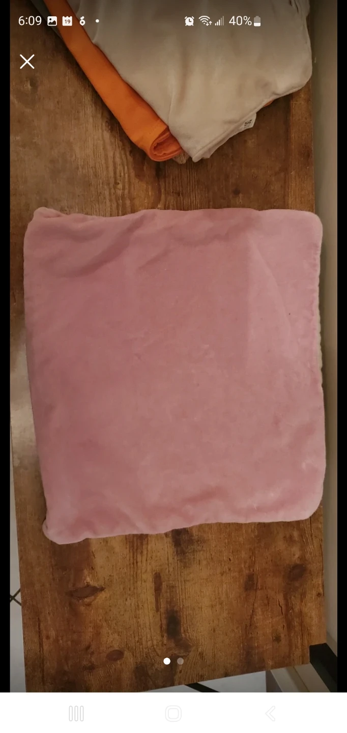 Pink Plush Throw Pillow Cover- Reversible ⚽️⚽️⚽️