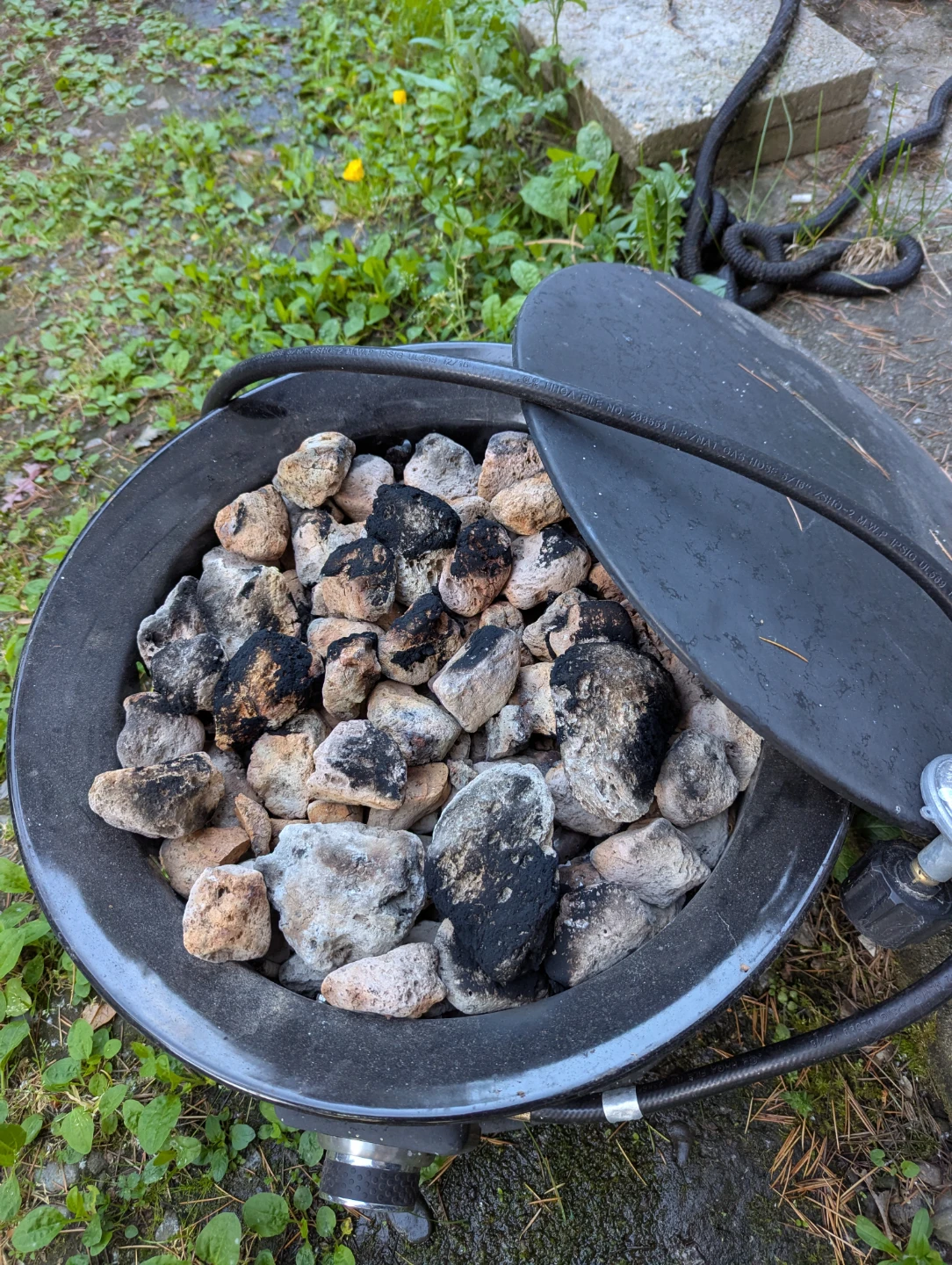 Levitown Propane Fire Pit with Lava Rocks - photo 2