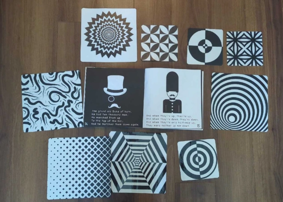 Black and White Infant Books and Cards - photo 4