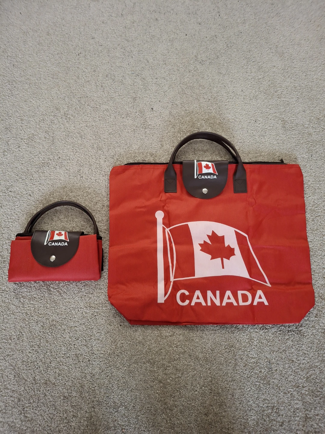 Canada Day Bag • Foldable • Compact • Lightweight  • ALL-IN-ONE•