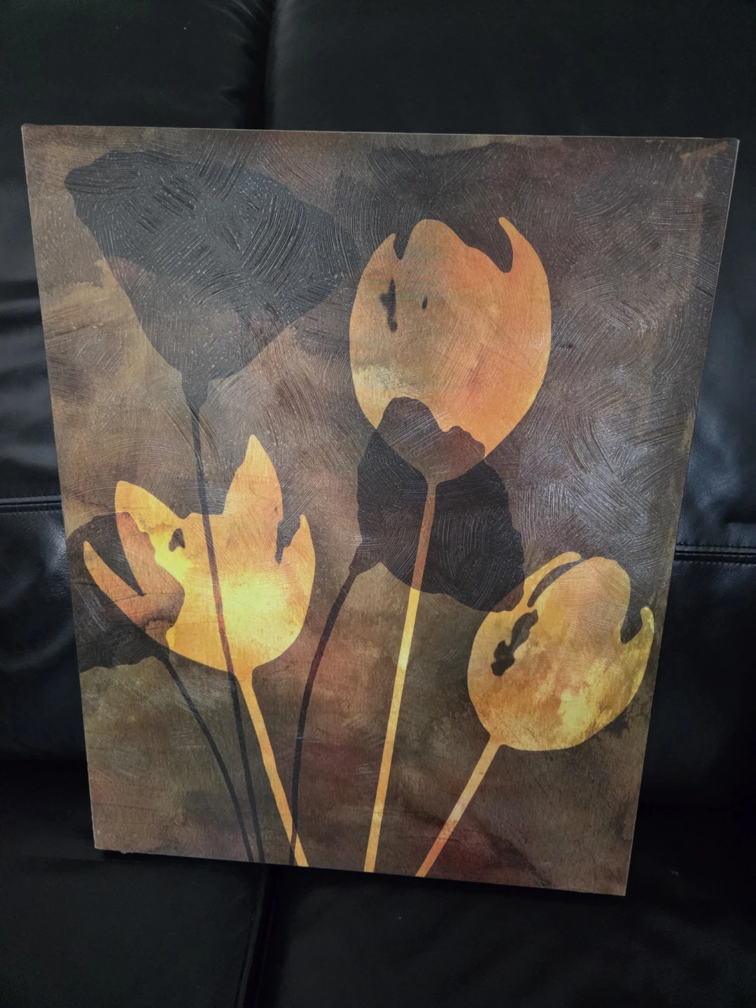 Set of 2 Floral Wall Art Canvases - photo 3
