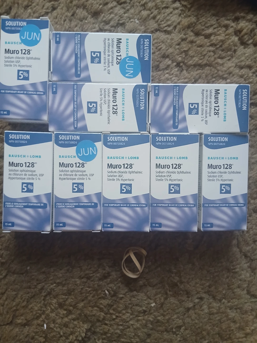 Bausch + Lomb Muro 128 Sterile Hypertonic Solution 5% 15ml - photo 2