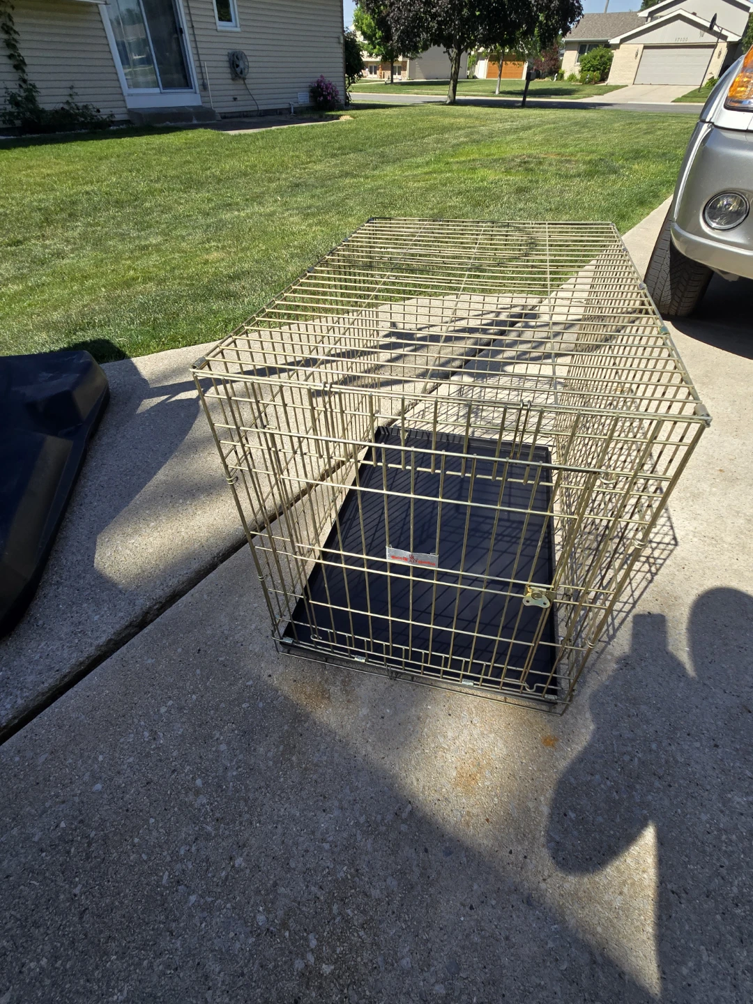 Waggin' Tails Corral Dog Crate with Tray