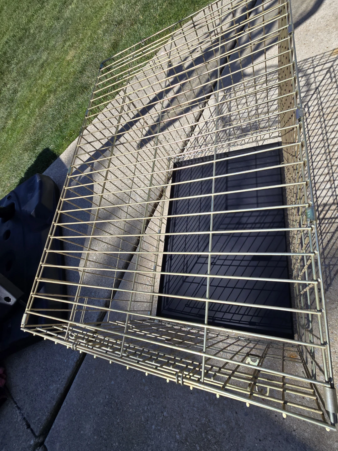 Waggin' Tails Corral Dog Crate with Tray - photo 4