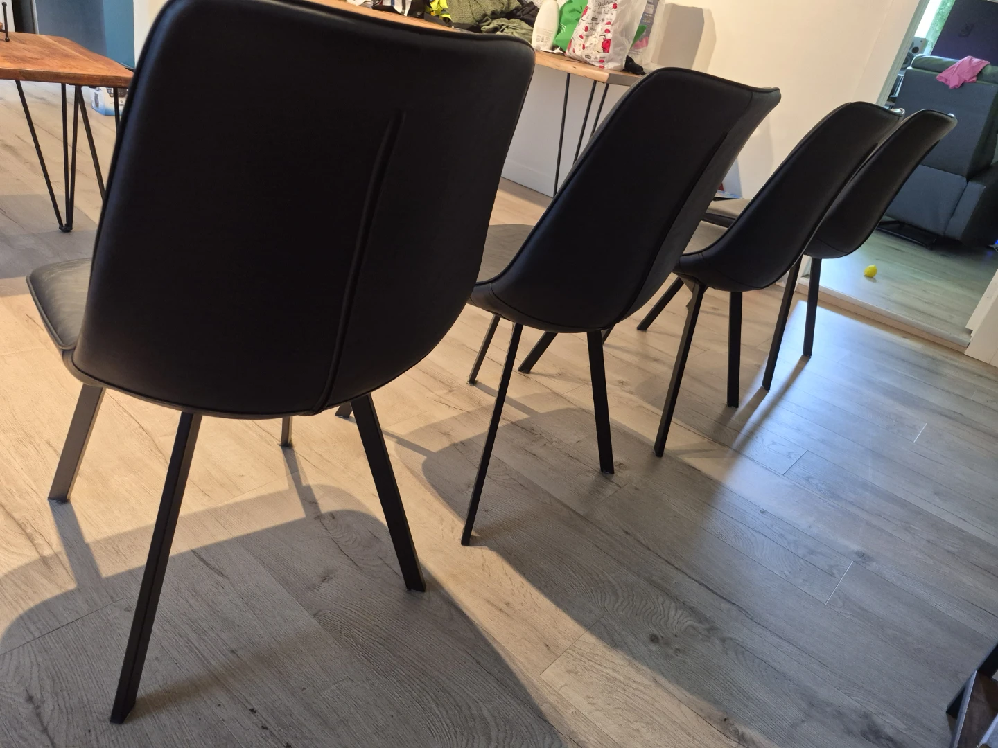 Set of 4 dinning chairs - photo 4