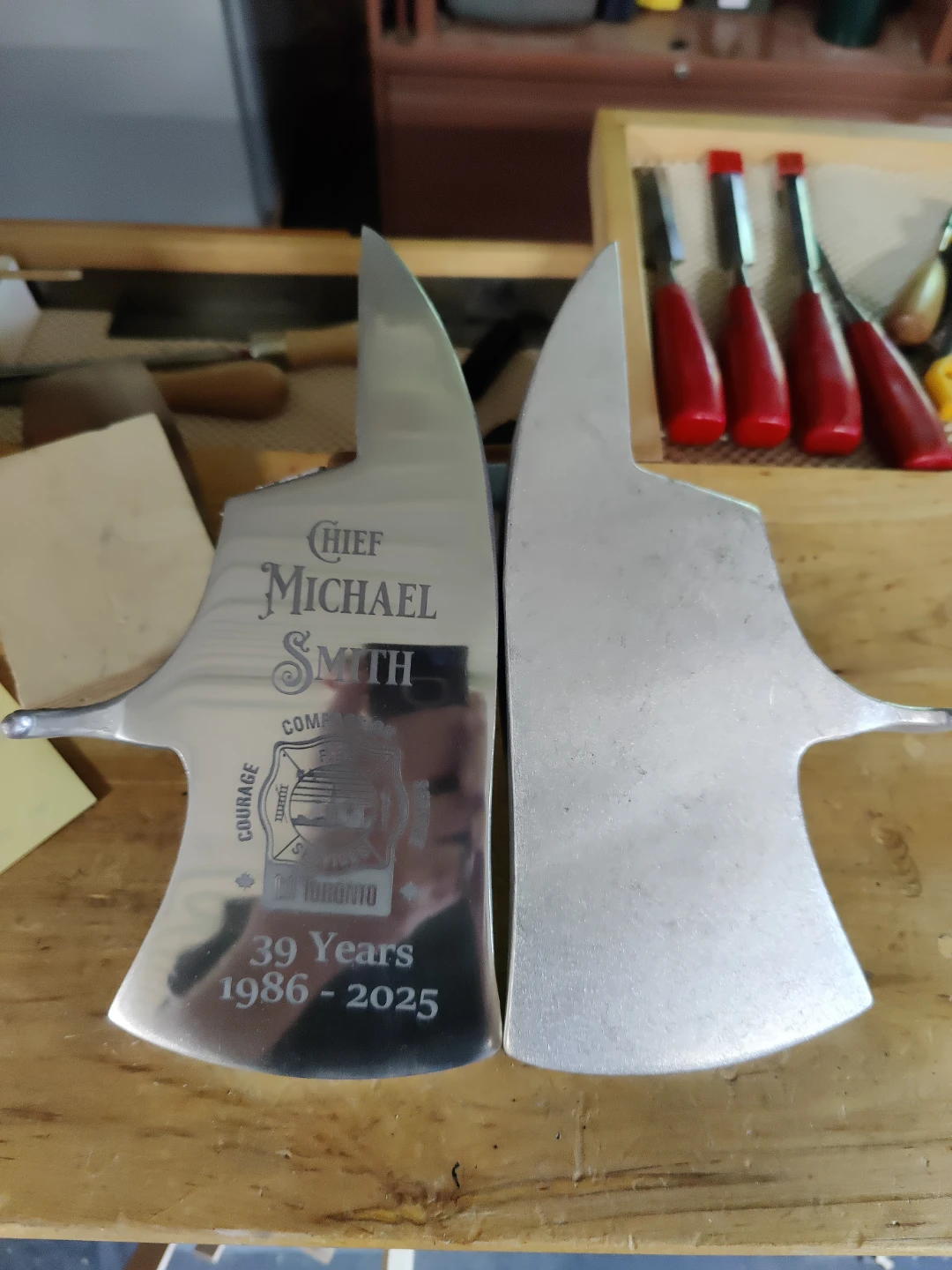 Aluminum Firefighters Axe - Vintage Inspired