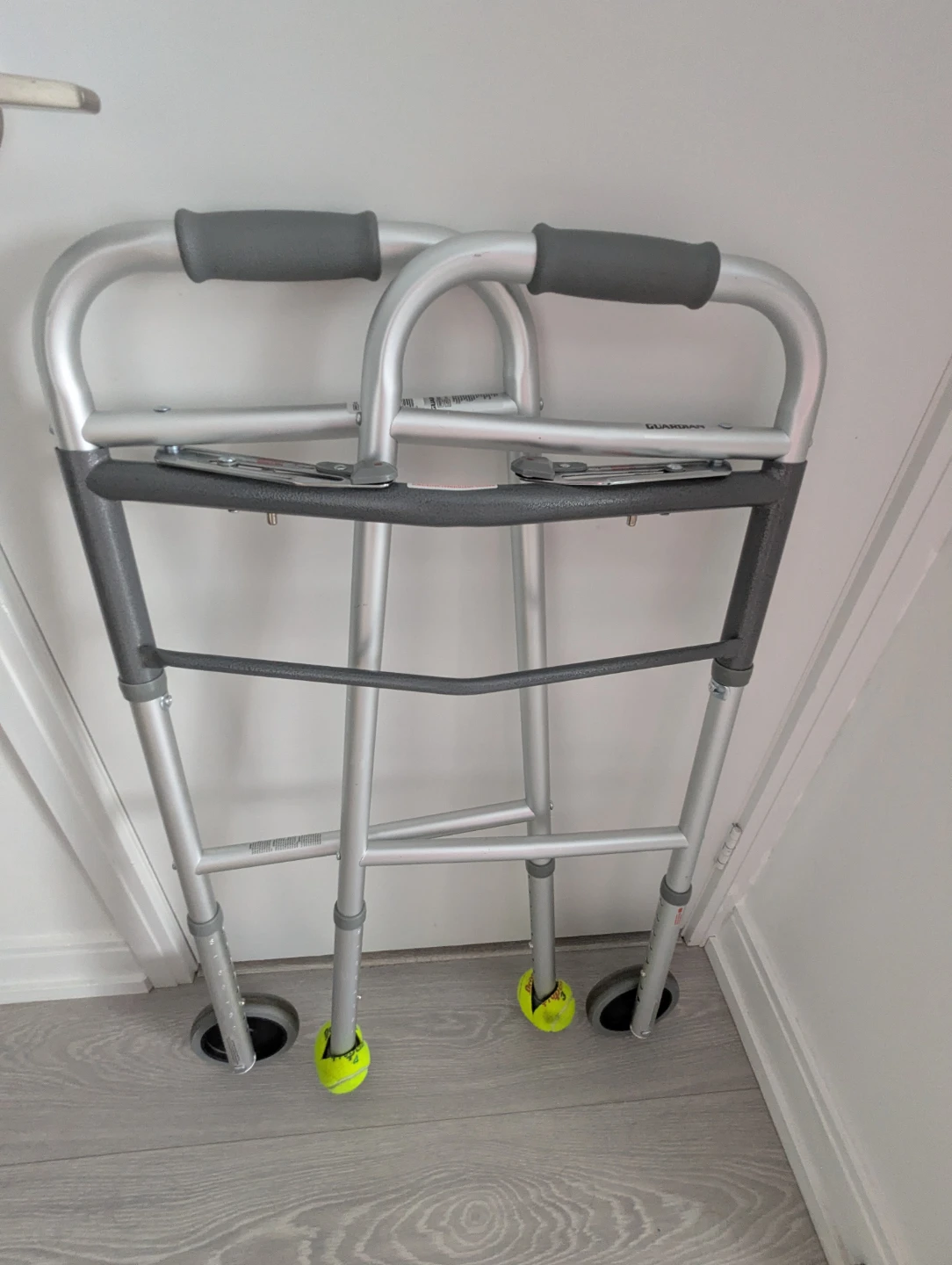 Guardian Folding 2 Wheels Walker