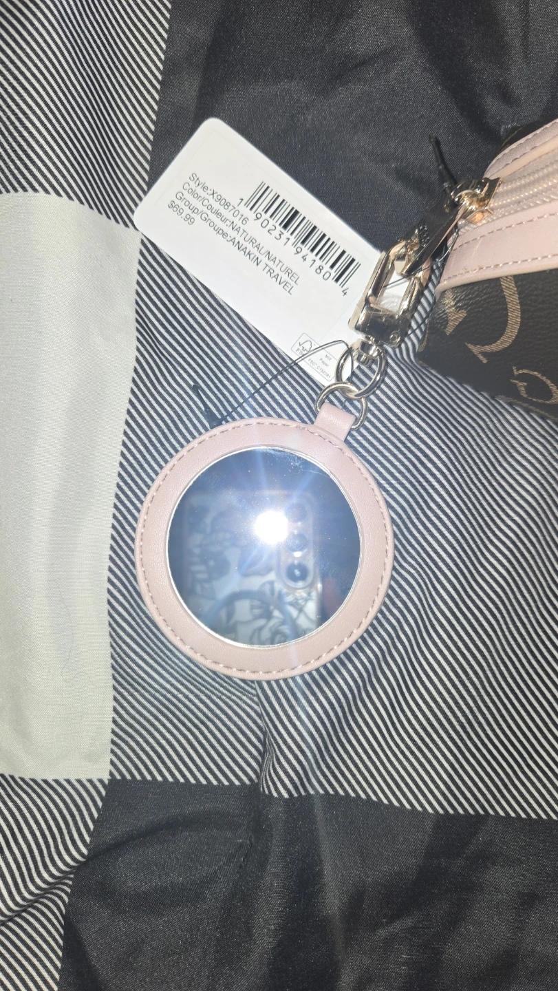 Guess Cosmetic Bag with Mirror Charm - photo 3