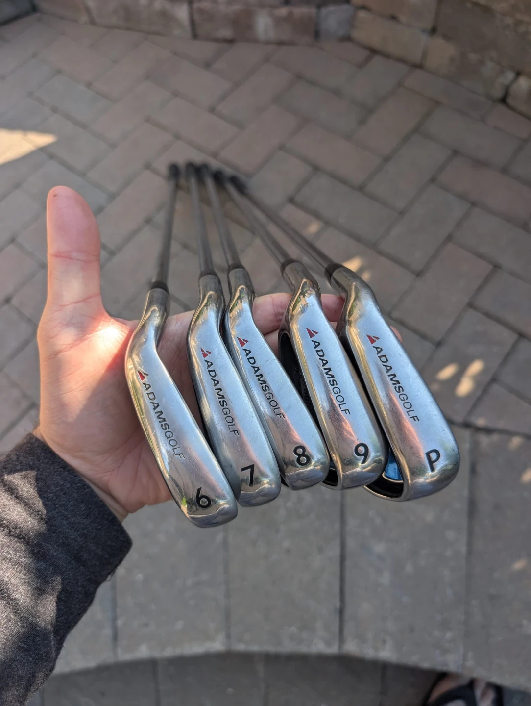 Men's Adams Golf Tight Lies Irons Set 6-9 P - left handed - photo 3