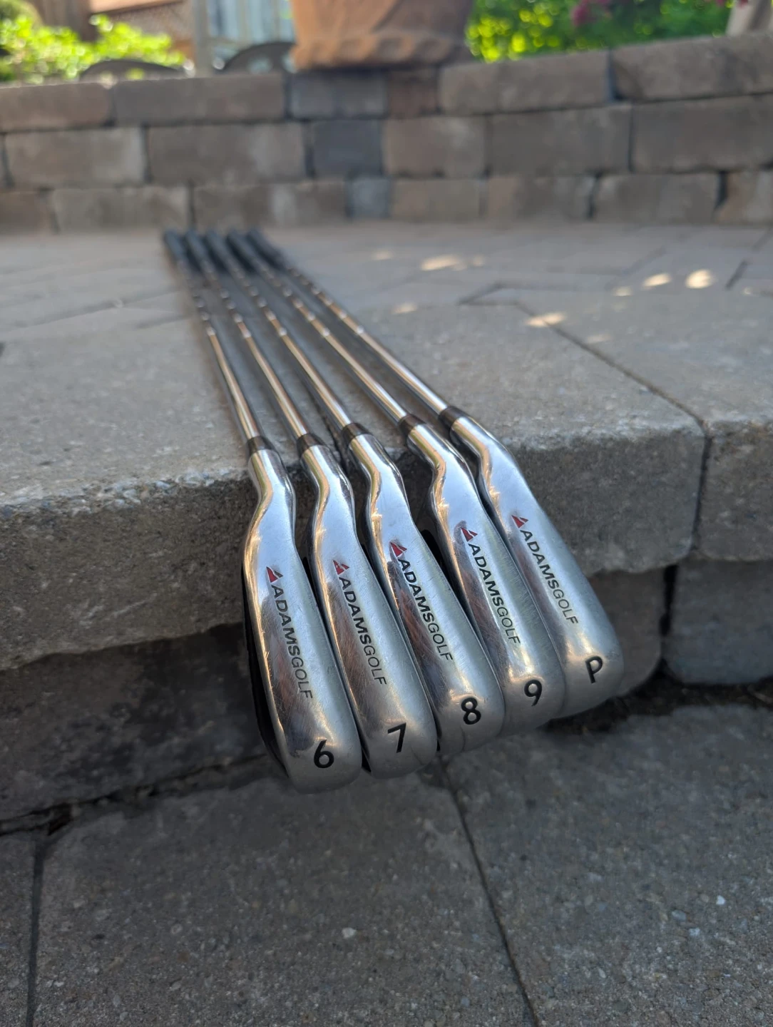 Men's Adams Golf Tight Lies Irons Set 6-9 P - left handed - photo 4