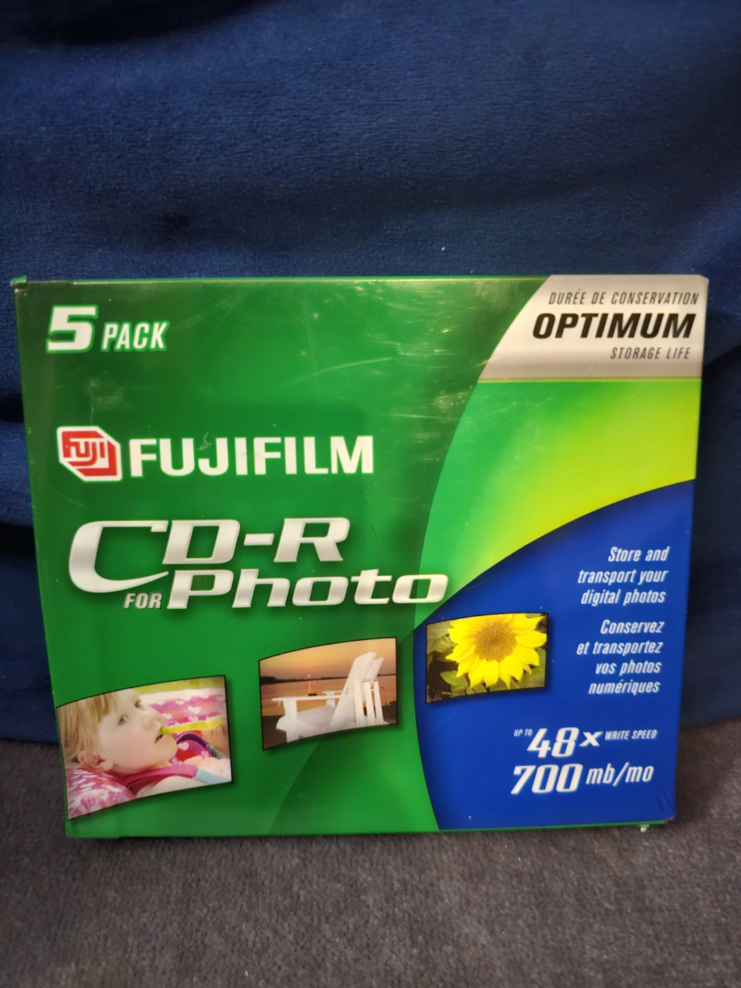 Fujifilm CD-R Photo 5 Pack Recordable Discs