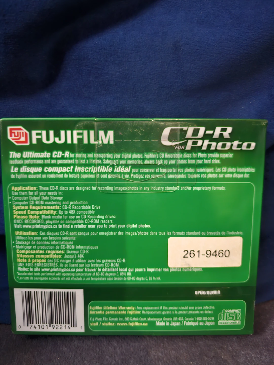 Fujifilm CD-R Photo 5 Pack Recordable Discs - photo 2