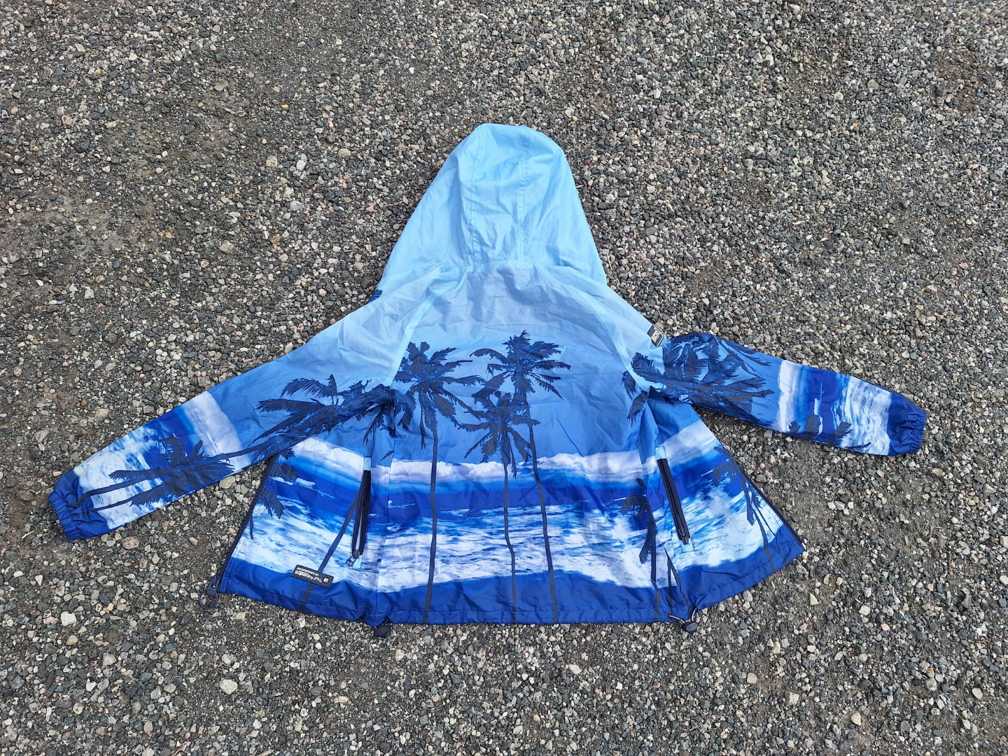 Vintage Jacket, Beachscape Graphics, Sm ⚽ (Kit Cat Club rescue) - photo 2