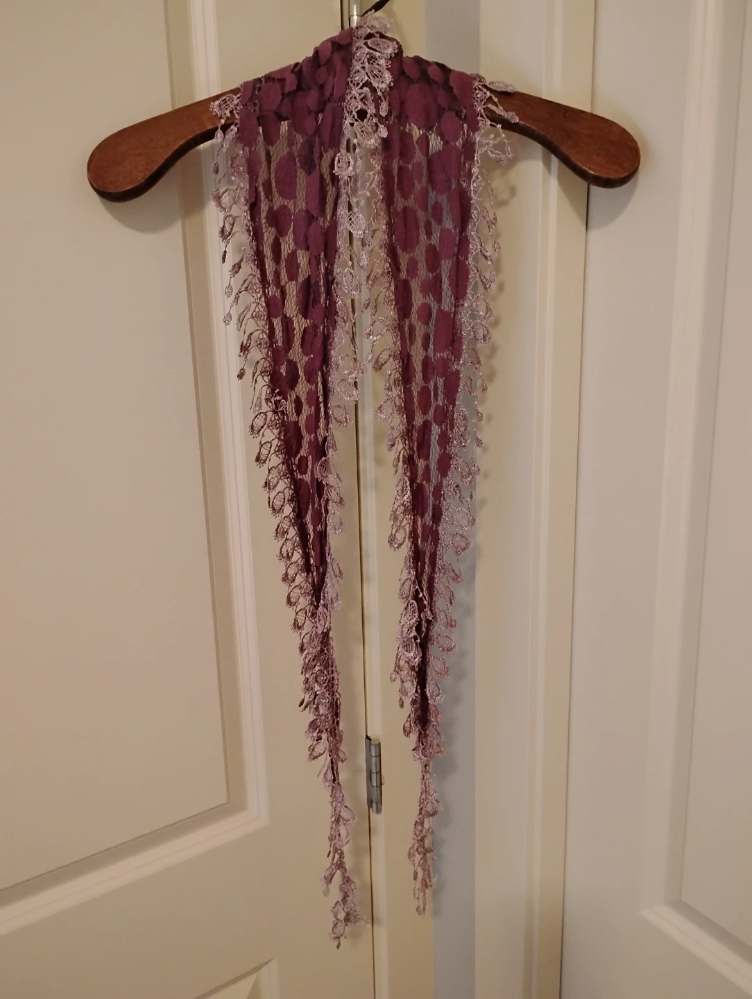 ⚽ Purple Shawl / Wrap - photo 2