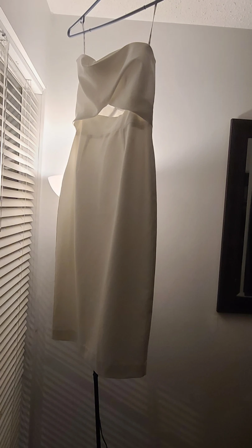 -Classy White Dress - photo 2