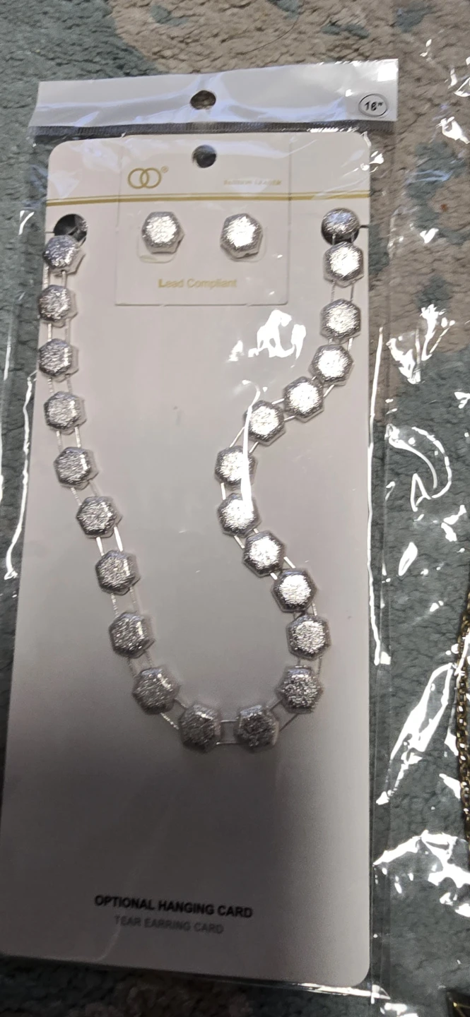 ⚽️$ 2Jewelry Set: Necklace and Earrings - photo 4
