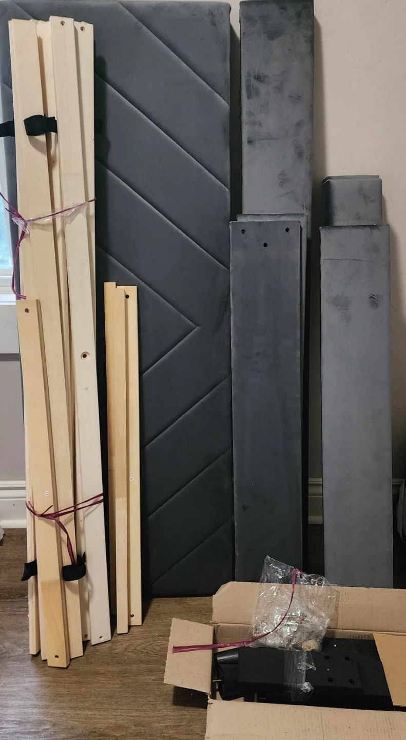 New Full size bed frame
