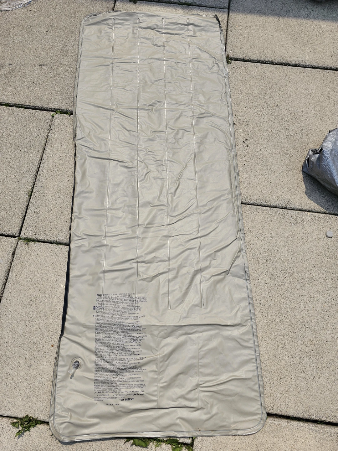 INTEX CAMPING MAT INFLATABLE 2 PLY LIKE NEW - photo 3